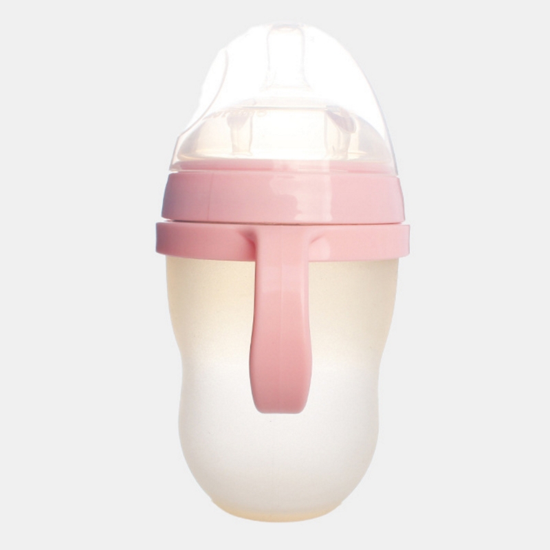 2 stk baby fôringsflaske trener lett grep plast håndtak holder til comotomo