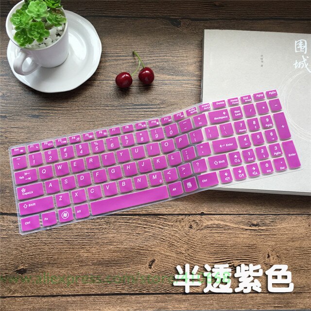Silikon Tastatur Schutz Abdeckung Haut für Lenovo G580 G570 G575 G585 G510 G505 G500 G501 G700 B580 B570 B575 B575E b590 M5400: Purple