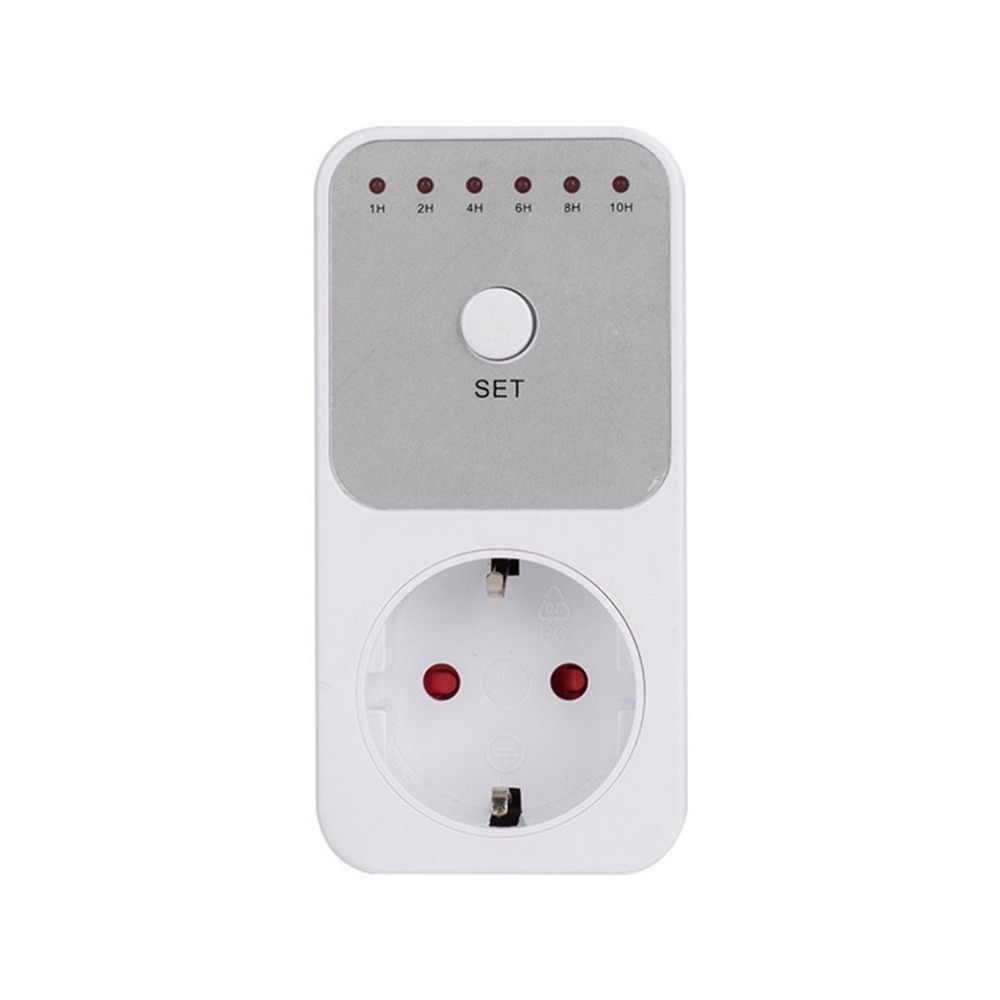 Mini LED 230V 16A 1 h-10 h Countdown Timer Schakelaar Stopcontact Plug-in Tijd Controle voor Keuken Elektrisch Apparaat EU Plug