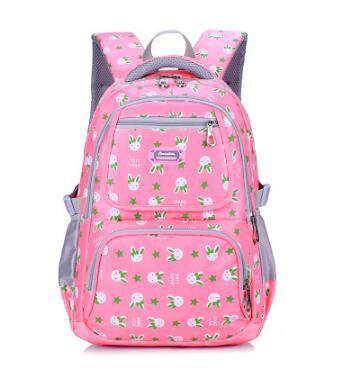 Schooltas dames meisjes sthdent canvas preppy stijl schoudertas boekentas pure kleur bloemen tas schoolreis rugzak