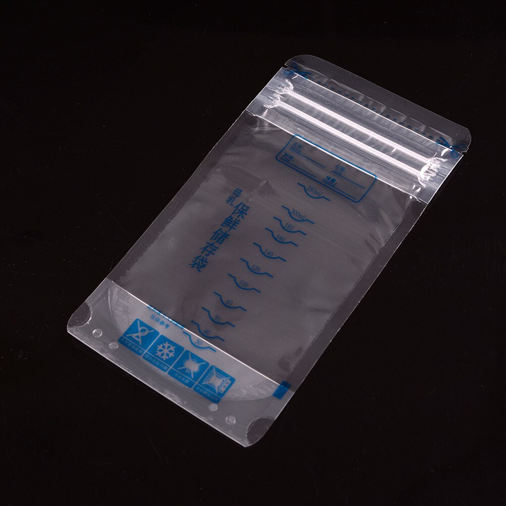 30pz Del bambino Borse Contenitore per Alimenti Liquidi Del Seno Sacchetto Di Stoccaggio Del Latte 250ml Di un uso del tempo Del Latte Materno Sacchetti congelatore accessori del seno 250ml