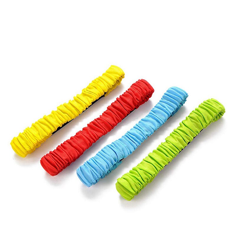 Firm Zachte Elastische Kleurrijke Twee Persoon Driepotige Spel Leggings Bandjes Duurzaam 3 Legged Race Bands Party Floor games Props voor