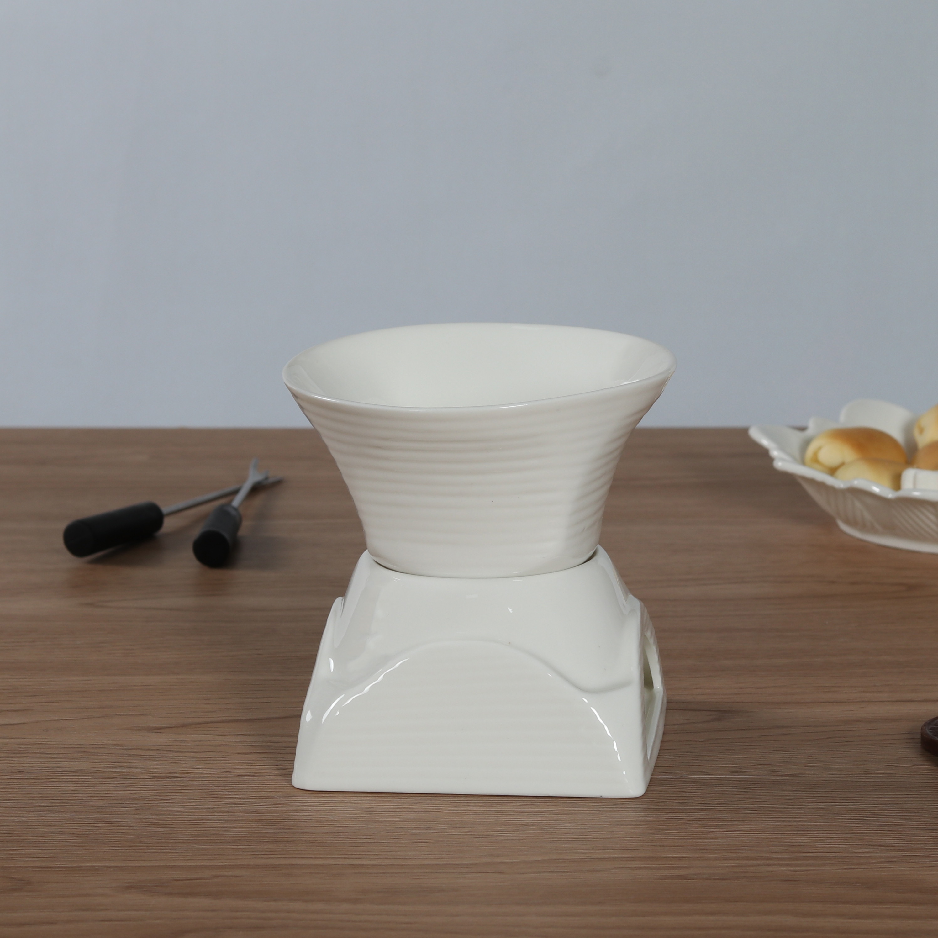 Keramik Butterwärmer Set – Zum Schmelzen Von Käse, Schokolade & Butter