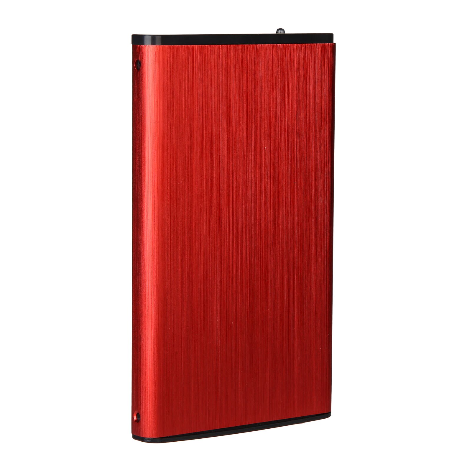 2.5 inch 5Gbps USB 3.0 SATA External Hard Drive Enclosure with Type-c Adapter 2.5inch USB 3 HDD Case: Red