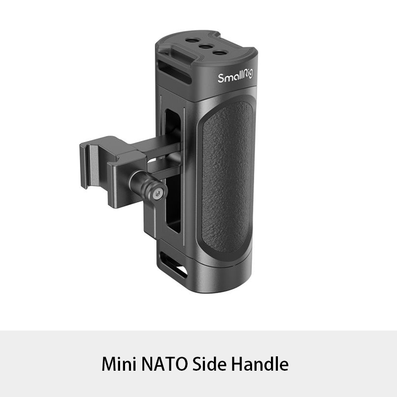 Mini maniglia laterale per gabbia universale per fotocamera Smallrig per Sony Canon Nikon impugnatura per gabbia per fotocamera fotocamera rslr/NATO DSLR 3813/3814: 5