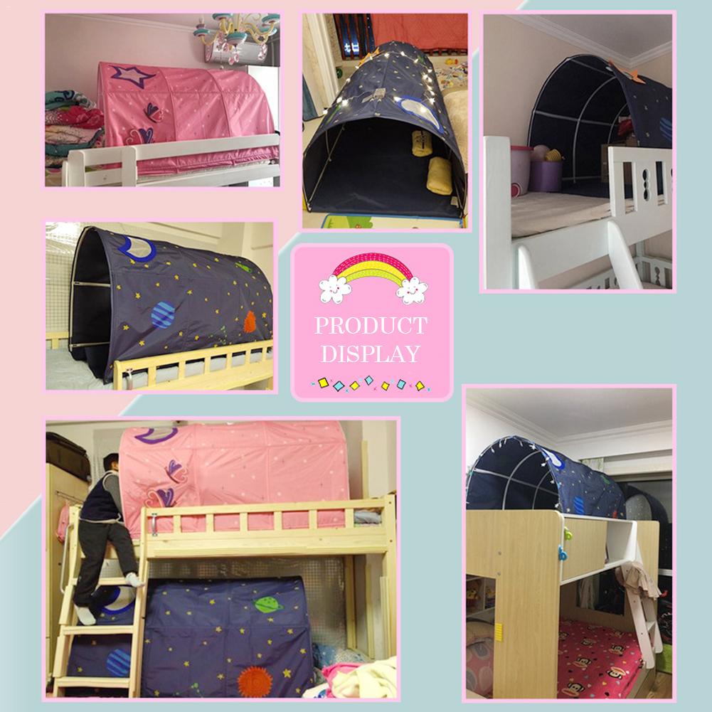 Multifunctionele Roze Kinderen Bed Tent Spel Huis Baby Thuis Tent Jongen Meisje Droom Huis Tunnel Tent Spel Huis speelgoed