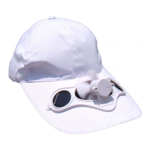 Gorro de pesca con energía Solar para hombre y mujer, gorro de verano con ventilador fresco, ahorro de energía, No requiere baterías, para playa,