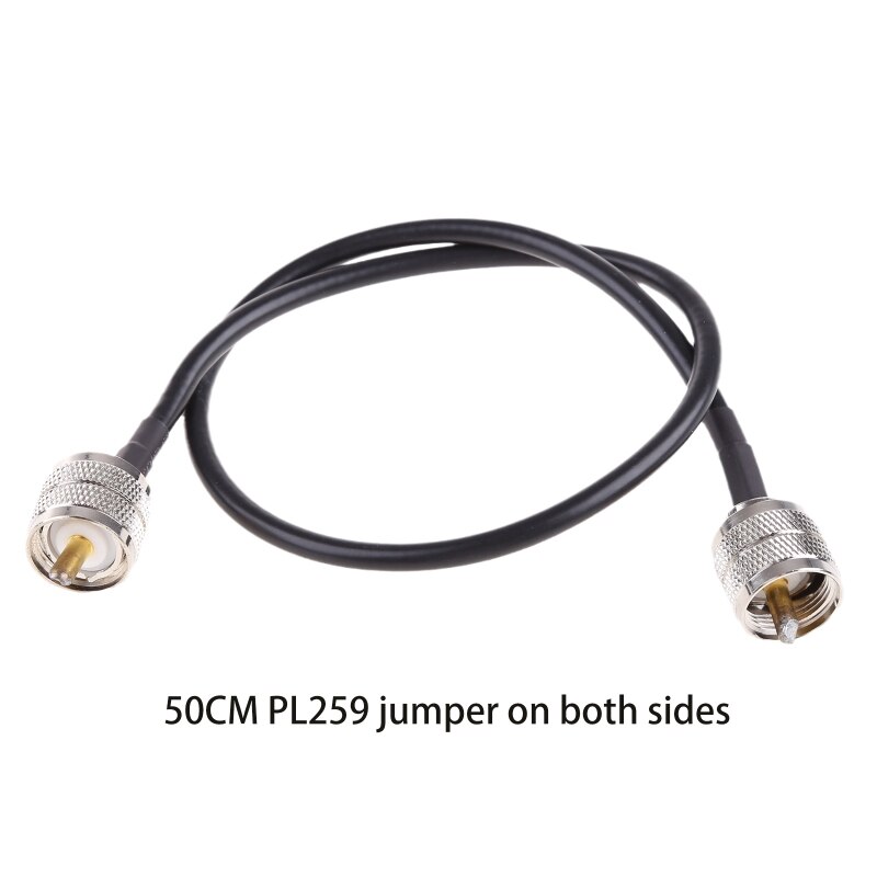 UHF (PL259) Male to Male Jumper Cable for Antenna Analyzer Dummy Load SWR Meter N0PB