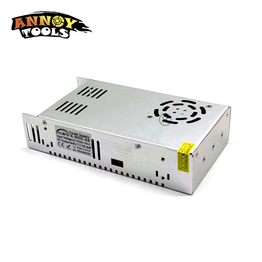 500W 0-48V Switching Power Supply 10.4A 48V 500W Power SourceStepper Motor Driver