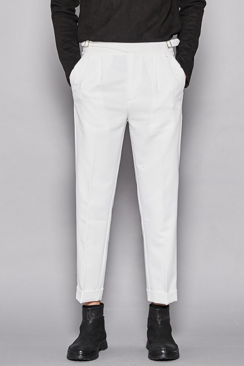 Pantalon crayon décontracté pour homme, style vintage, collection automne 0094