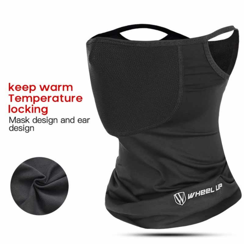 Winter Cycling Face Mask Warm Fleece Windproof Masks Scarf Men's Sports Bike Headband Neck Guard Running Warmth Soft Faces Towel