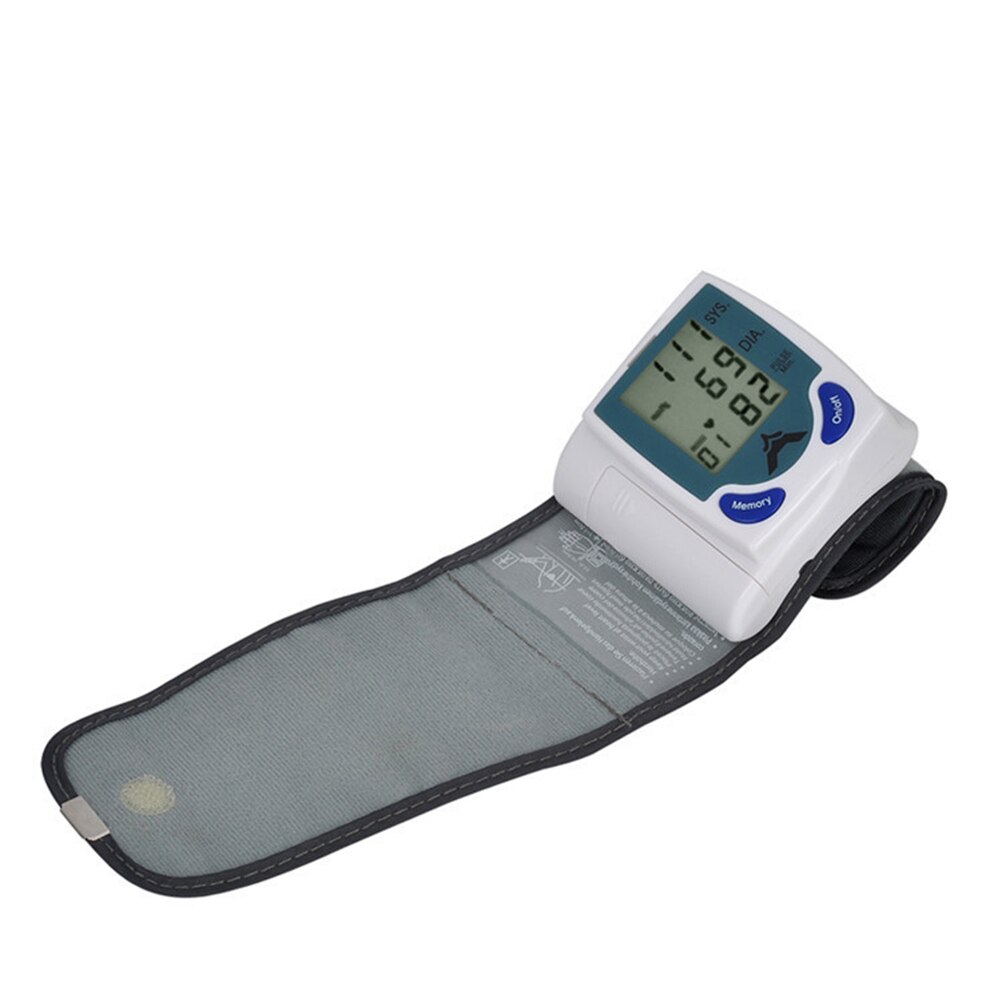 Automatische Digitale Bloeddrukmeter Bovenarm Monitor Met Manchet Voice Bloeddrukmeter Manometer Meter Tonometer