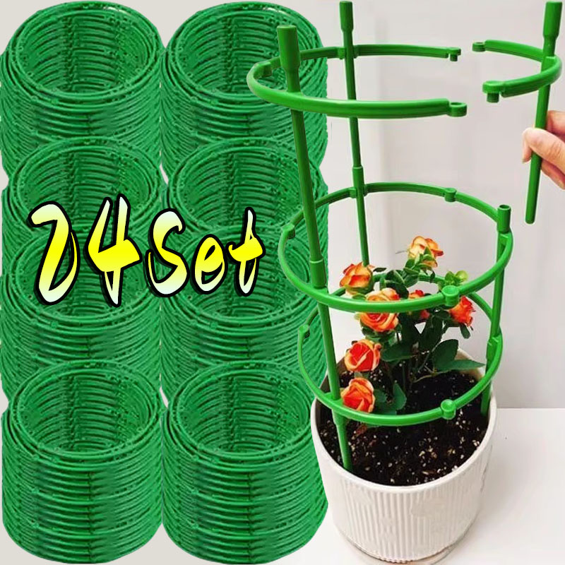 Podpórka robić pnączy, roślin kwiatowych, drążków, zielonych roślin, rama podtrzymująca, układ robić szklarni, półokrągła rura mocująca, robić użytku w pomieszczeniach zamkniętych.