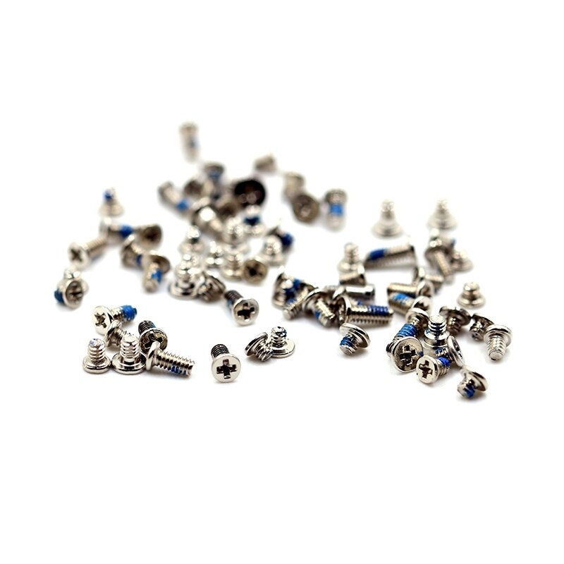 Full Screw Set for iPhone X 8 7Plus 5s 5c 6sp 6 with 2 Bottom Dock Screw Repair Bolt Complete Inner Kit Replacement Repair Part