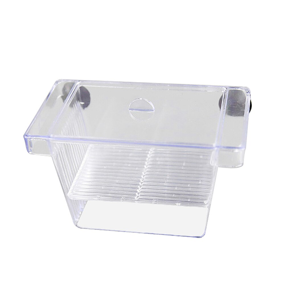 Aquarium Fish Breeding Breeder Box Fish Hatchery Isolation Fish Tank Incubator Box Aquarium Double-deck Self Floating Incubator