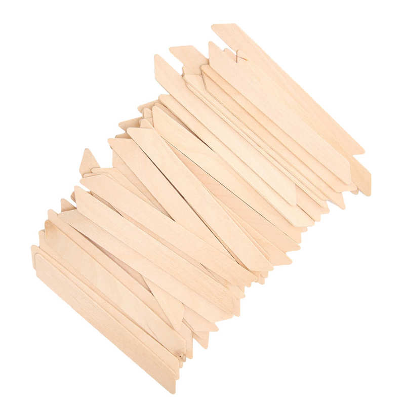 Wooden Wax Stick Wax Spatulas Applicator Wood Waxing Applicator Sticks Leg Arm Facial Hair Removal Tool Wax Applicator