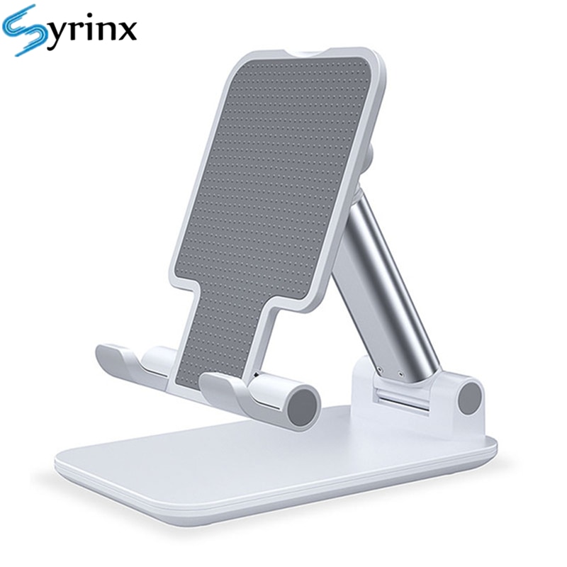 Metal Desktop Tablet Holder Table Cell Foldable Extend Support Desk Mobile Phone Holder Stand For iPhone iPad Adjustable