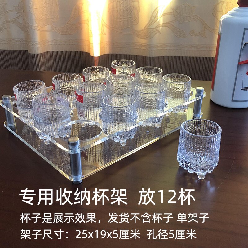 Lead-free crystal glass mini one or two white wine glasses, strong wine glasses, small wine glasses, 50 ml one-cup.