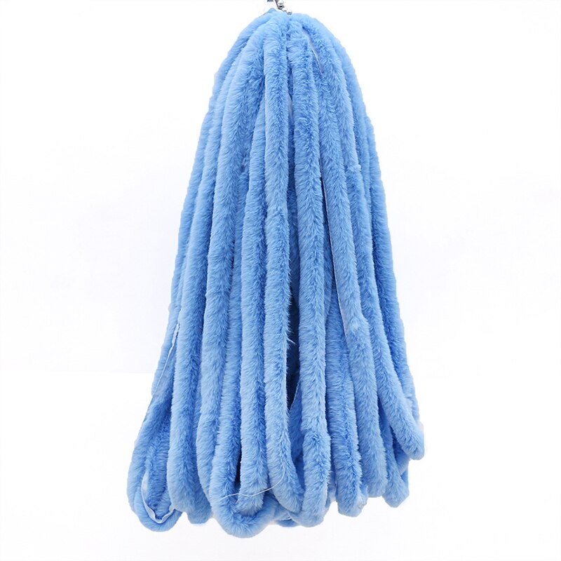 1M Diy Kleding Naaien Pluizige Bekleding Trimmen Stof Kunstmatige Konijnenbont Lint Tapes Thuis Decoratie Naaien Kostuum Ambachten: 05