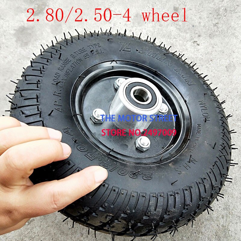 2,80/2,50-4 "Pneumatische (Luft Gefüllt) reifen Rad 2,80/2,50-4 reifen innere yube und legierung Hub für Elektrische Rolle Mobilität Rolle