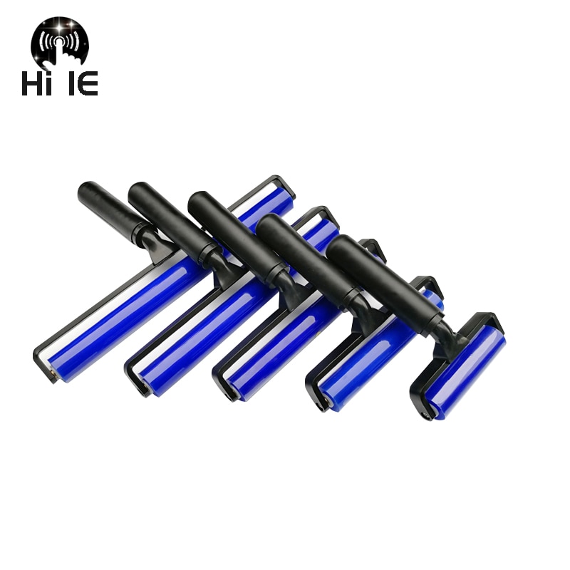 1PCS Dust Removal Sticky Silicone Polymerized Siloxanes Roller Anti-Static Roller Brush Manual PCB SMT Cleaner Tool
