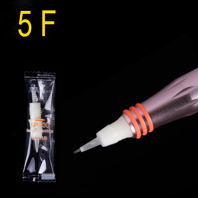30 st nano charme tatueringsnålar patron för premium nål för charmant permanent makeup maskin ögonbryn läpp 1rl 3rl 5rl 5f: 5f