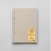 Loose Leaf Plastic Binding 20 Holes A5 Simple Student Notebook 26 Holes B5 Horizontal Grid Blank English Office Paper Boook: English / B5
