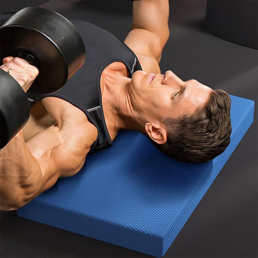 Yoga balansmatta män kvinnor sjukgymnastik högdensitets tpe-skumdyna kärnstyrka stabilitetsträning halkfri fitnessmatta