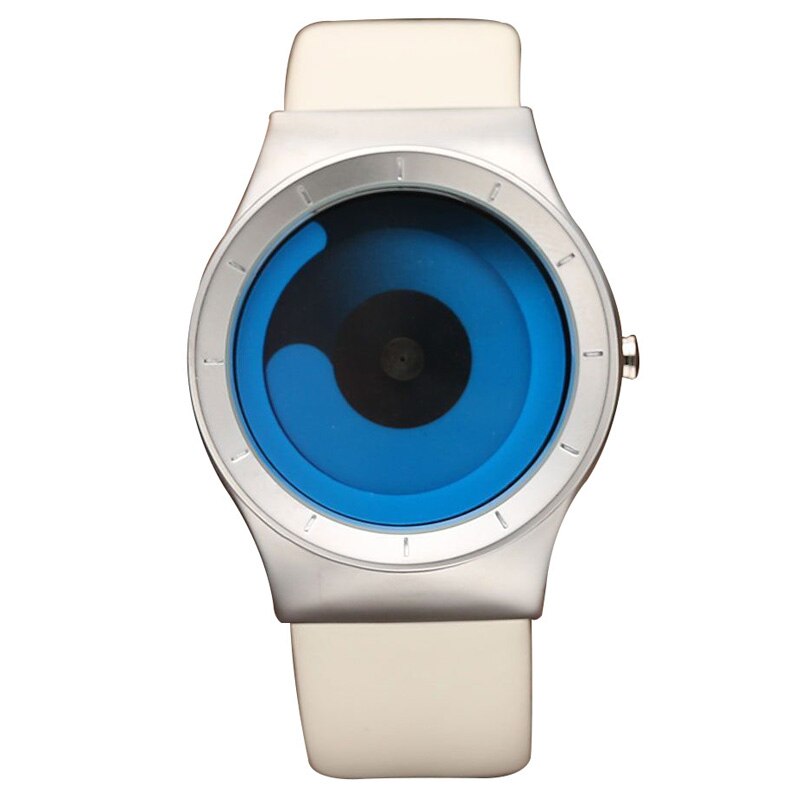 Unieke Draaitafel Minimalistische Creatieve Horloge Novel Stijlvolle Geek Sport Quartz Horloge Voor Mannen Vrouwen Relogio Masculino: QP026