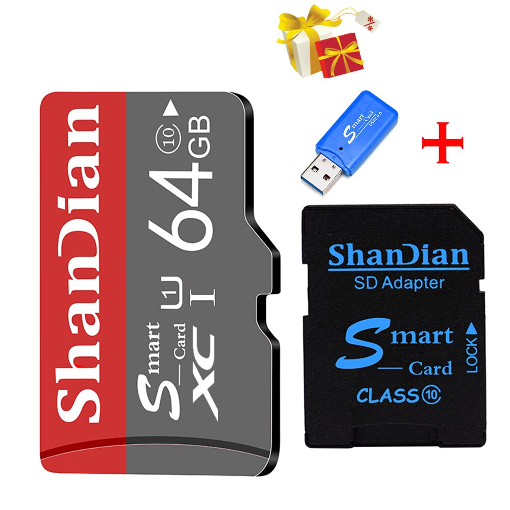 Mini Tf Card High Speed Class10 1Tb 128Gb 32Gb Tarjeta Geheugenkaart Flash-Kaart 16Gb 64Gb Smart Sd-kaart Gratis: 64GB