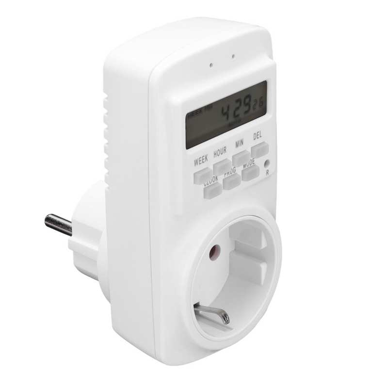 Ketotek interruttore Timer digitale elettronico EU FR BR presa Timer da cucina 230V 50HZ 7 giorni 12/24 minerale presa temporizzata programmabile