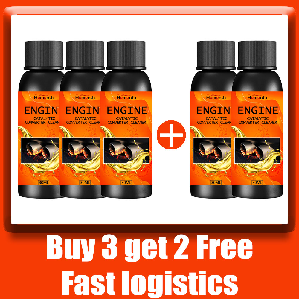 Car Engine Protection Catalytic Converter Cleaner Deep Cleaning Engine Carbon Deposit Reduce Fuel Consumption: Lavender