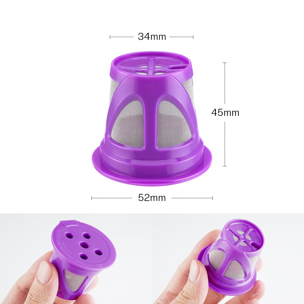 Capsules de café réutilisables, dosettes filtrantes, rechargeables, compatibles avec Keurig K suprême et K suprême Plus