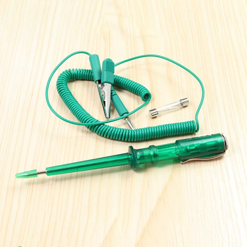Voor Auto Light Circuit Tester Lamp Voltageuniversal Voltage Tester Dc 6-24V Test Probe Auto Zekering gereedschap Voltage Test Pen