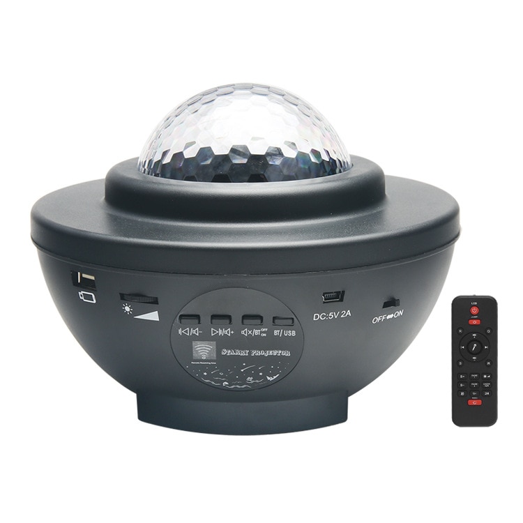 LED Stern Projektor Nachtlicht Galaxis Nova Projecteur sternenklar Nacht Lampe Ozean Himmel mit Musik Bluetooth Lautsprecher Fernbedienung