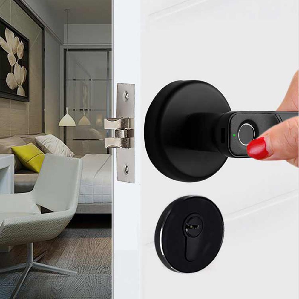Fingerprint Smart Door Lock Biometric Keyless Indoor Room Fingerprint Lock Family Apartment Office Electric Lock Sliding Door