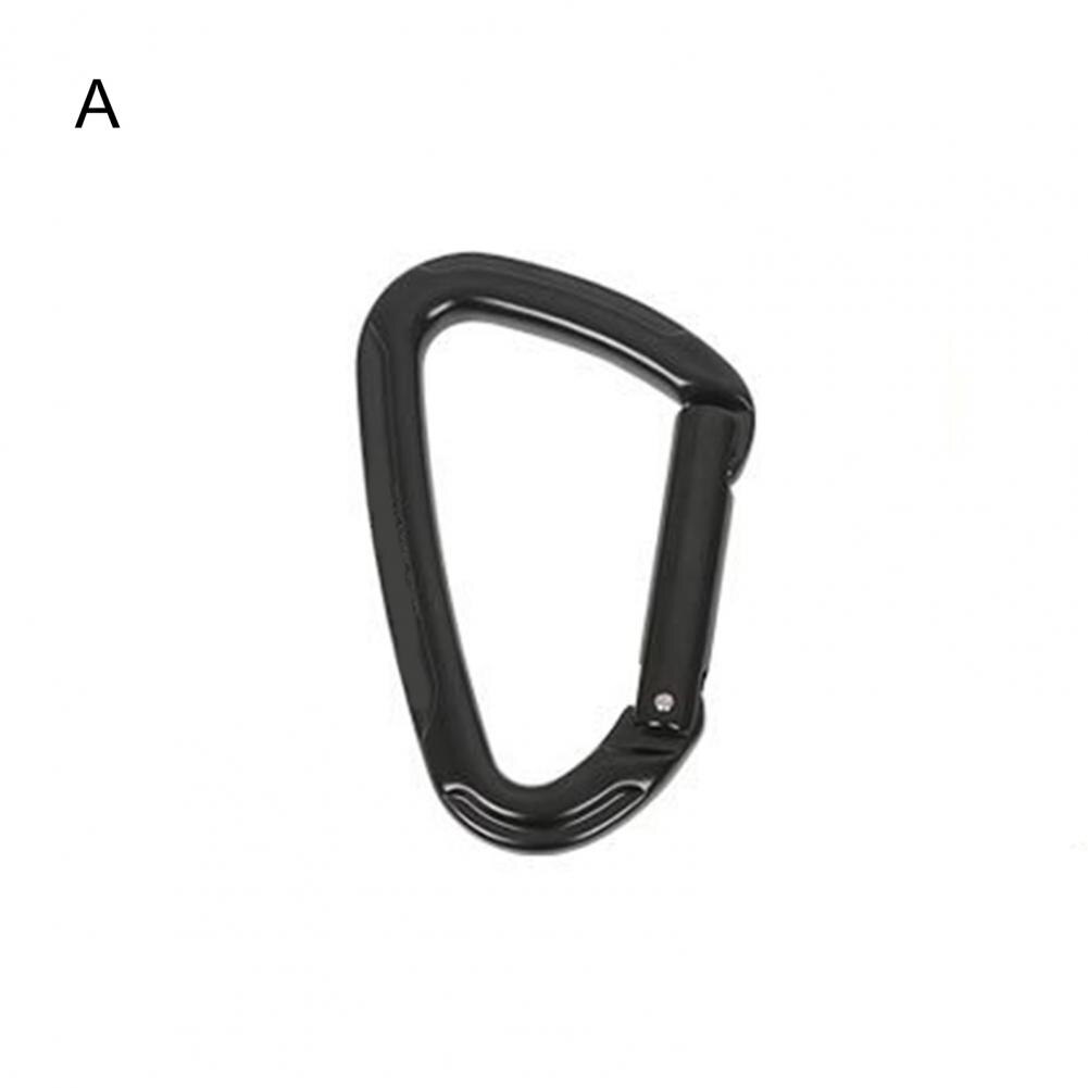 Berufs Klettern Karabiner Sicherheit Schnalle Außen Schutz Ausrügestochen Karabiner Sicherheit Schnalle draussen Schutz Auszustatten: BlackA