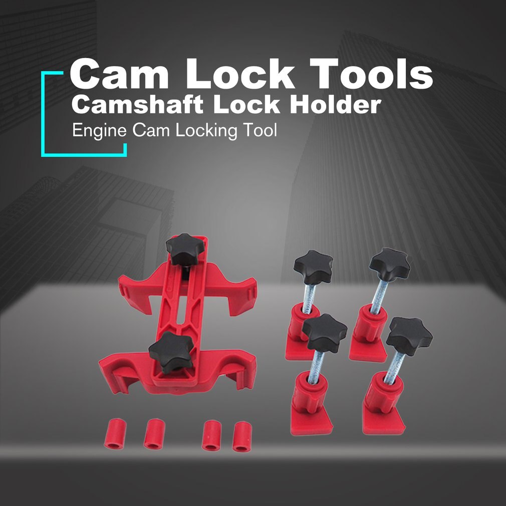 Universal Car Auto Dual Cam Camshaft Lock Holder Car Engine Cam Timing Sprocket Gear Locking Tool Set Car Accessories