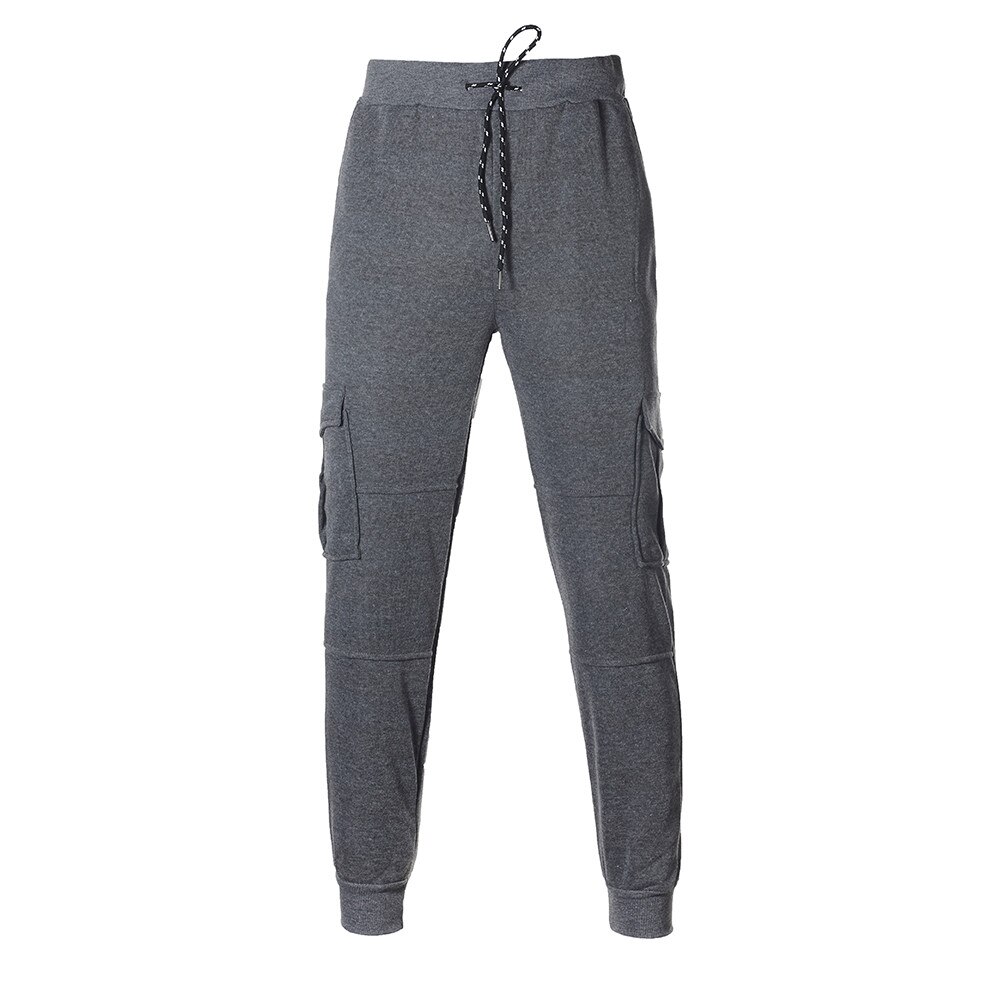 SAGACE Lente Casual Mannen Jogging Broek Effen GYM Training Broek Sportkleding Joggers Broek Herfst Running Broek Joggingbroek A1118: DG / M