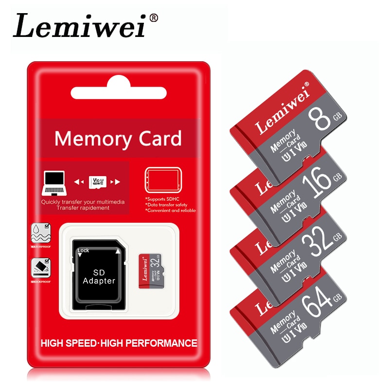 Memory Stick Usb Flash Card 128Gb Micro Sd Kaart Class10 8Gb 16Gb 32Gb 64Gb Mini Sd card 256Gb Tarjeta Micro Sd Met Gratis Adapter