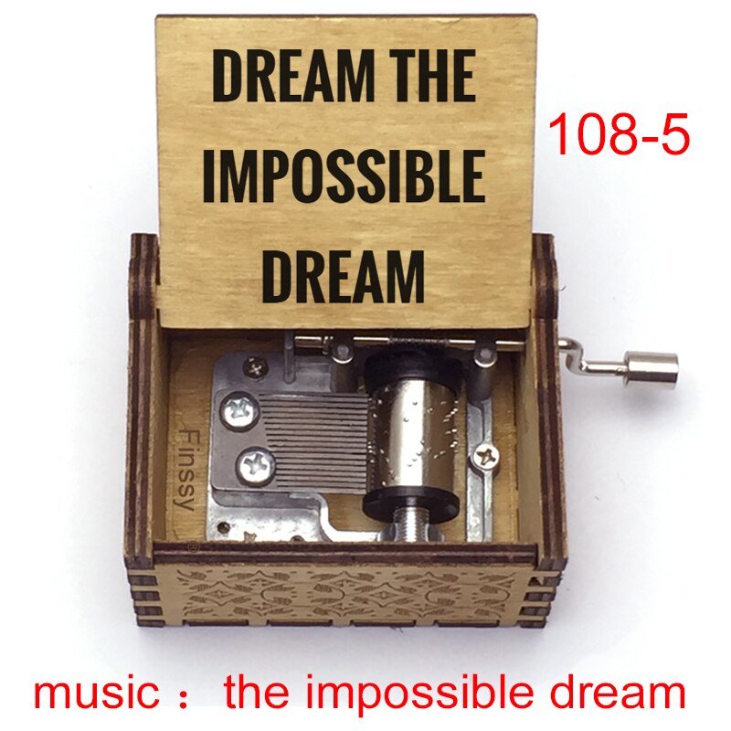 inspiring music the impossible dream music box Musical Hand for children year Christmas Music Box