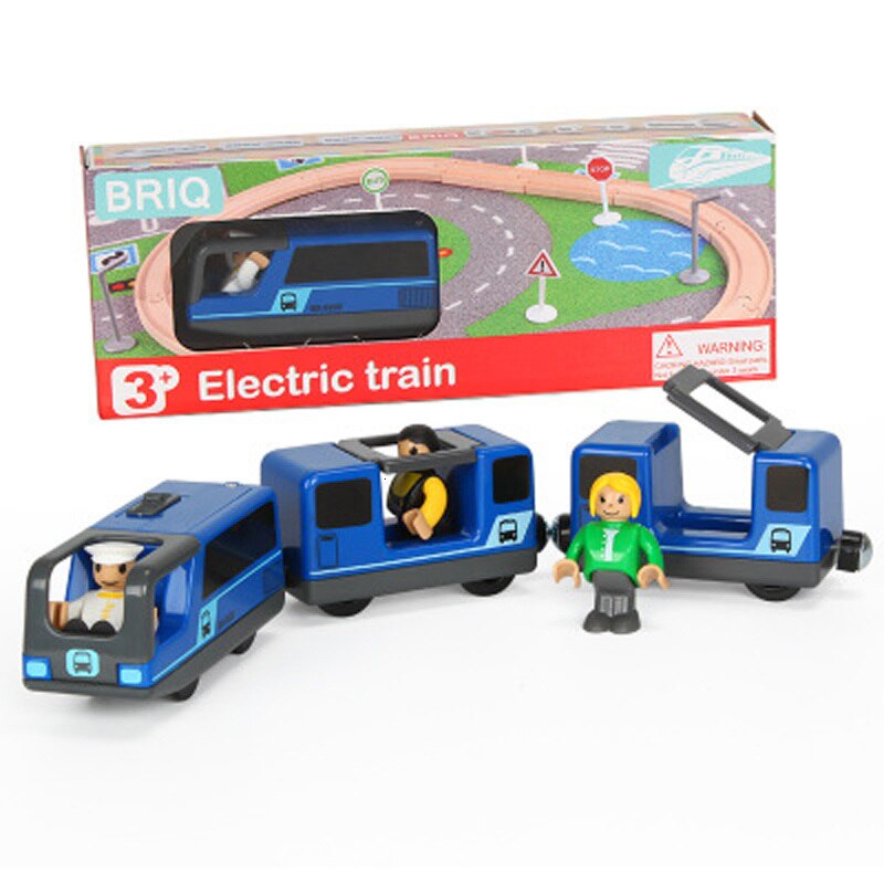 Houten Tracks Magnetische Rail Auto Speelgoed Voor Kinderen Elektrische Rc Auto Met Licht En Geluid Magnetische Trein Speelgoed Voor Kinderen: CAR 2