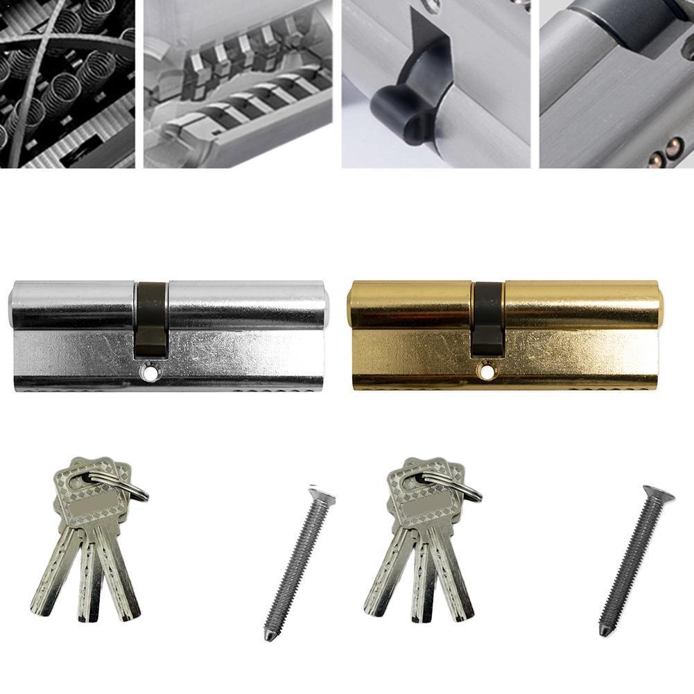 Stander Cylinder Lock Cylinder AB Key Anti-Theft Pure Door door Bedroom Lock Handle Extended core Interior lock S5F6