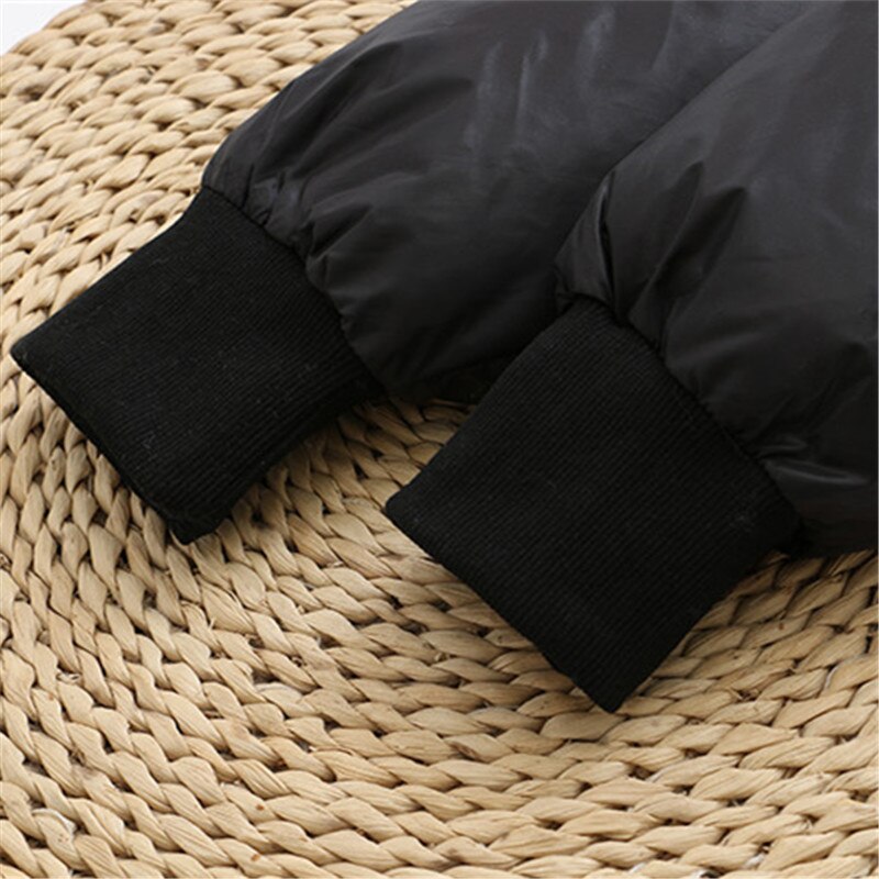 Plus size dames winterjas lange mouw capuchon extra grote maat jas halflang Voeg katoen toe om losse jas dikker te maken voor fatlady