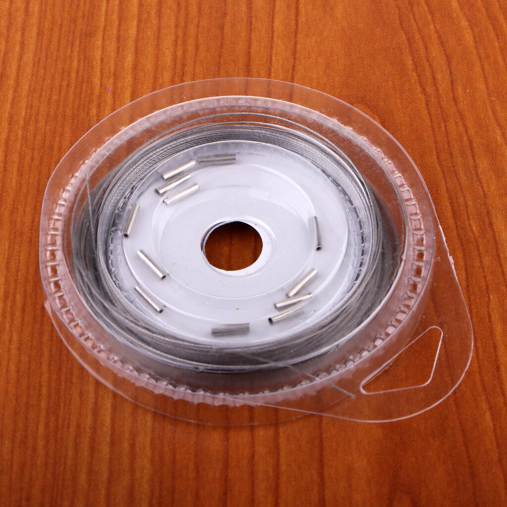 Fishing Line Wire Leader Stainless Steel Trace Lures 10m 7 Strands