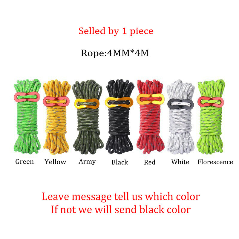 Camping Tent Tarp 210D Waterproof Ground Sheet Mat Multifunction Square,Hexagon,Octagon Picnic Mattress Car Awning Canopy: 1 PC Rope