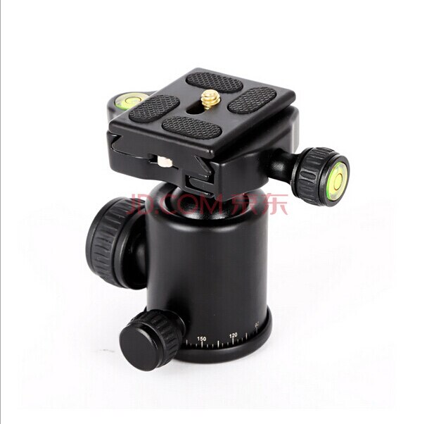 Tripé com cabeça esférica de alumínio, para gorillapod, monopé, tripé de câmera, conveniente para liberar placa