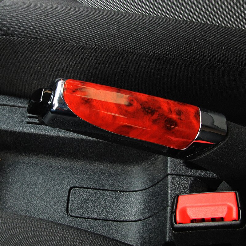 Auto Carbon Fiber Stijl Handrem Beschermende Handvat Cover voor decoratie en anti slip