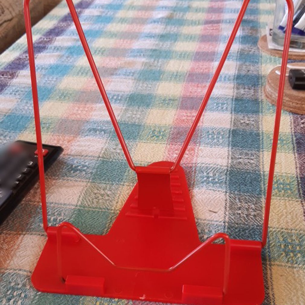 Boekensteunen Draagbare Opvouwbare Verstelbare Boekensteunen Boekenplank Anti-Bijziendheid Lezen Boekenplank Bestand Rack Base Lezen Boekenplank