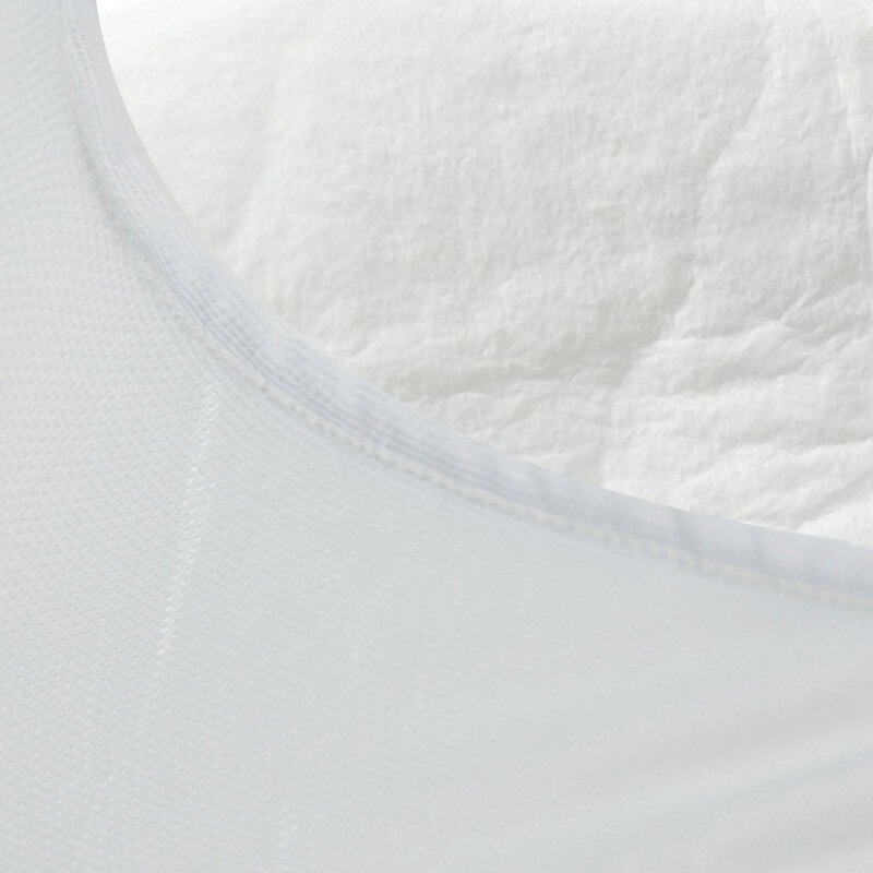 Bebê texturas-impermeável acolchoado algodão terry protector berço colchão 60x120 cm